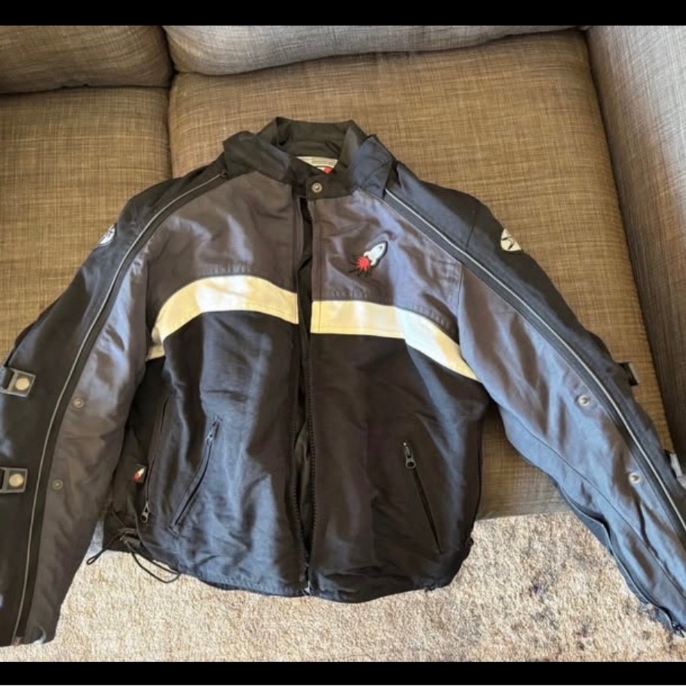 Joe Rocket Black and Gray Performance Jacket